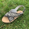 Men's Handmade Embroidered Sandals Huaraches de Hombre Bordado hechos a mano