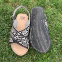 Men's Handmade Embroidered Sandals Huaraches de Hombre Bordado hechos a mano