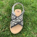 Men's Handmade Embroidered Sandals Huaraches de Hombre Bordado hechos a mano