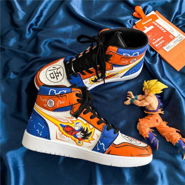 Dragon Ball Z High Quality Anime Sneakers 3D Cosplay Limited Men Hip Hop Shoes