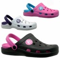 Ladies Womens Garden Hospital Nursing Holiday Flat Clogs Beach Summer Pool Shoes